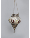  Metal & Glass Tea Light Holder